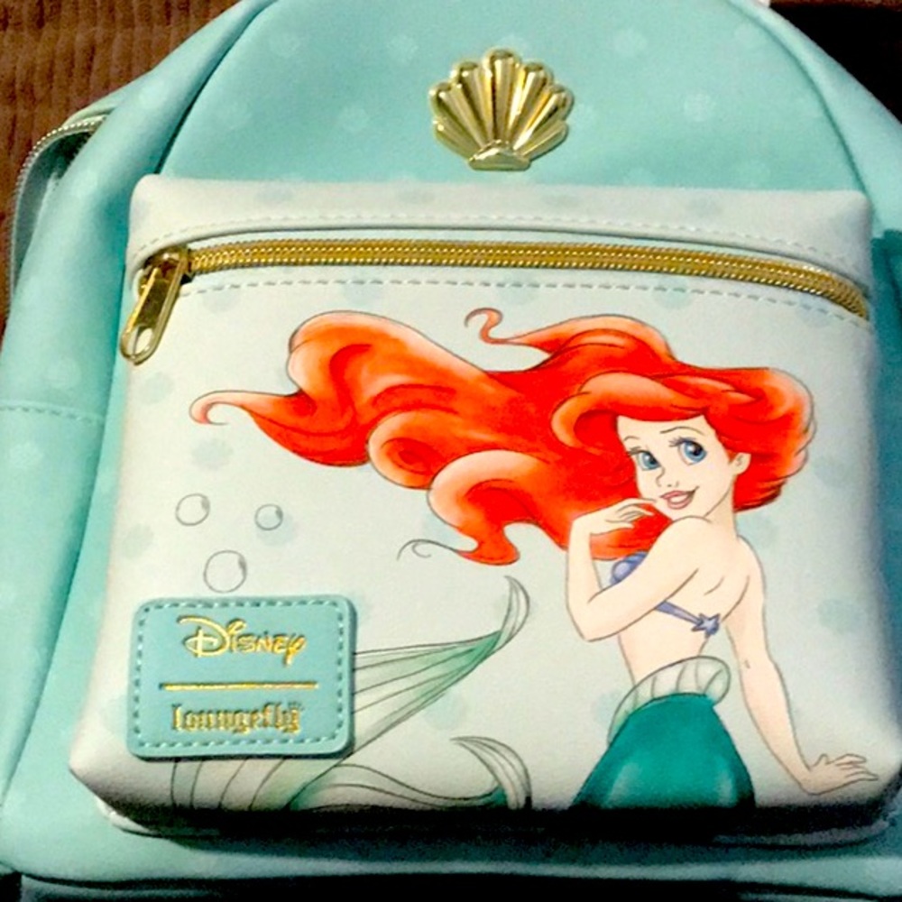 Brand new little mermaid loungefly